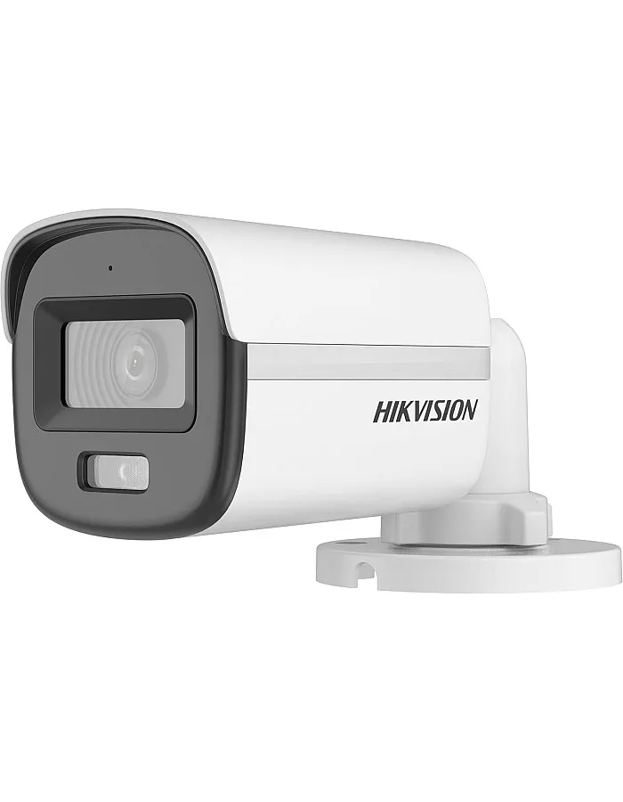 HIKVISION DS-2CE10KF0T-LPFS 4MP 3K ColorVu Audio Fixed Mini Bullet IR Camera – 24/7 Full-Color Night Vision, Built-In Mic, IP67 Weatherproof