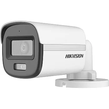HIKVISION DS-2CE10KF0T-LPFS 4MP 3K ColorVu Audio Fixed Mini Bullet IR Camera – 24/7 Full-Color Night Vision, Built-In Mic, IP67 Weatherproof