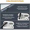 20 in 1 Multifunctional Cleaner Kit for Electronic Devices, Keyboard Cleaning Brush, Headphones Cleaner Kit for AirPods, Multi-Tool for Cleaning Laptop, Keyboard, Earbuds, Camera, Cellphones (Black)