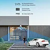 EZVIZ كاميرا مراقبة خارجية C8c 5MP واي فاي - دوران وامالة 360 درجة، FHD 1080P، كشف بشري بالذكاء الاصطناعي، رؤية ليلية ملونة، مقاومة للطقس IP65، صوت ثنا