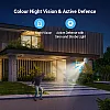 EZVIZ كاميرا مراقبة خارجية C8c 5MP واي فاي - دوران وامالة 360 درجة، FHD 1080P، كشف بشري بالذكاء الاصطناعي، رؤية ليلية ملونة، مقاومة للطقس IP65، صوت ثنا