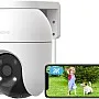 EZVIZ C8c 5MP Outdoor Wi-Fi Security Camera – 360° Pan & Tilt, Full HD 1080P, AI Human Detection, Color Night Vision, IP65 Weatherproof, Two-Way Audio