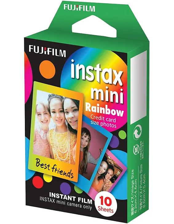 Fujifilm Fuji Film INSTAX MINI Rainbow Film
