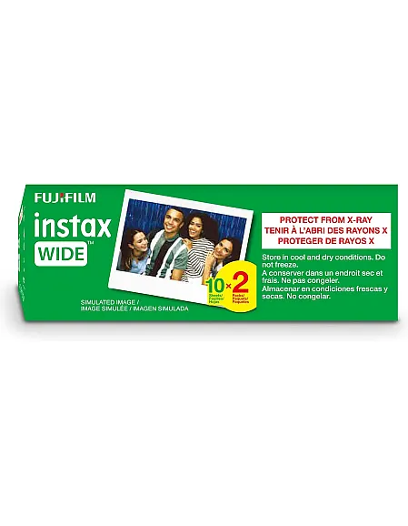 Fujifilm Instax Wide Instant Film Twin Pack - 20 Exposures