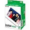 INSTAX WIDE ISO 800 instant film with white border, 2 X 10 shot pack