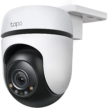 Tapo 2K Outdoor Wired Pan/Tilt Security Wi-Fi Camera, 360° View, Motion Tracking, Works w/Alexa & Google Home, Color Night Vision, Free AI Detection, Cloud & SD Card Storage(up to 512GB), Tapo C510W