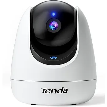 Tenda 2K Security Camera Indoor, WiFi 6 Pet Baby Cameras for Home Security, One-Touch Calling, Human/Pet/Baby Crying Detection, Night Vision, Plug-in WiFi Camera for Inside House (CP3 Pro)