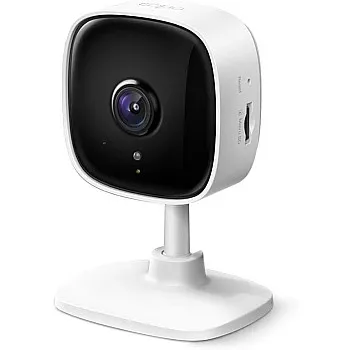 Tp-link tapo mini smart security camera, indoor cctv, works with alexa&google home, no hub required, 1080p, 2-way audio, night vision, sd storage, device sharing (tc60)