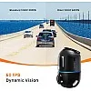 70mai Omni Dashcam, Patented 360° Full View Rotatable Design with HDR Imaging, 24H AI Motion Detection, Parking Surveillance, Inbuilt GPS Logger, Expanded ADAS, Voice Control 60 FPS (128GB)