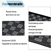 Car Dashboard Non Slip Mat, 11.06'' x 5.98'' Universal Grid Multi-Functional Sticky Adhesive Pad, Dash Sticky Gripping Mat for Cell Phones, Keys, Sunglasses, Electronic Devices, GPS (Black Gray)