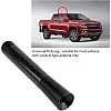 KIMISS Auto Antenna Carbon Strong Short Car Ariel Bee Sting, Focus ST Aerial for Fiesta Mk7, Fiat 500 Replacement Antenna Bee Sting Aerial, Universal Fit, Black