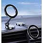 Magnetic Phone Holder, Car Mount Folding & 360° Rotation Magnetic Phone Holder for Car Strong Magnets iPhone Car Mount Hands Phone Holders for Your Car Dash Fits iPhone 15 14 13 Pro Max (Black)