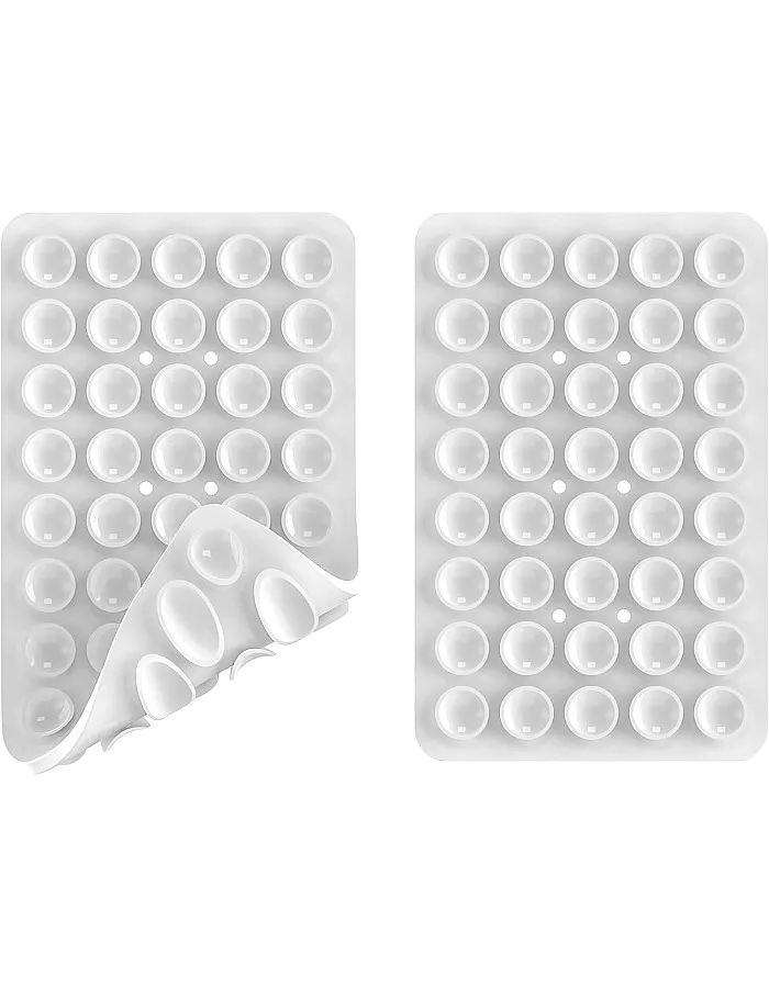 Silicone Suction Phone Case Mount (Compatible iPhone and Android Cellphone case, Hands-Free Phone Accessory Holder for Selfies and Videos) Fidget Toy Gift（White）