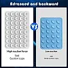 Silicone Suction Phone Case Mount (Compatible iPhone and Android Cellphone case, Hands-Free Phone Accessory Holder for Selfies and Videos) Fidget Toy Gift（White）