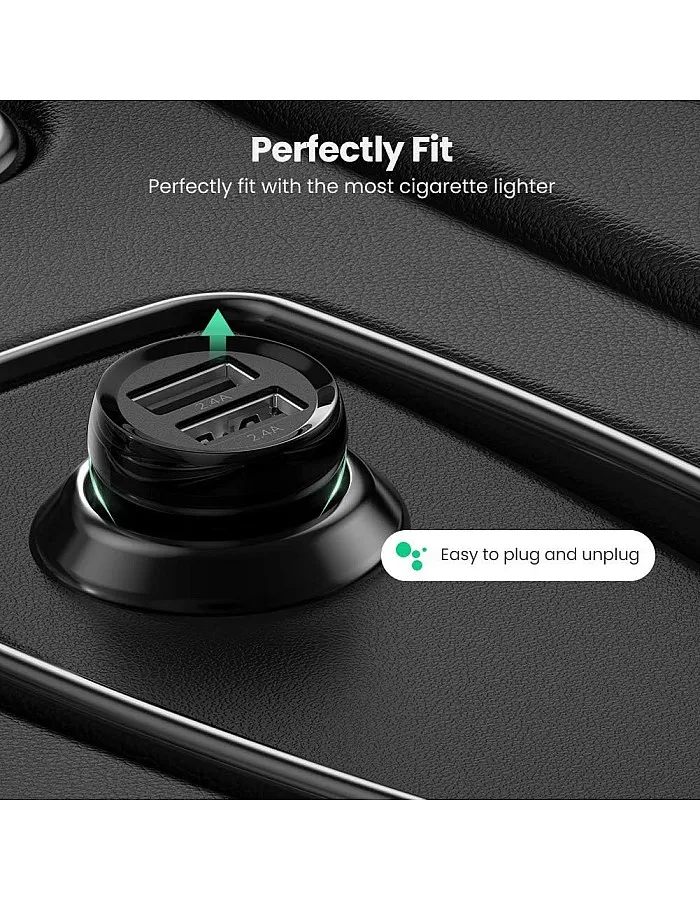 UGREEN DUAL USB 24W CAR CHARGER