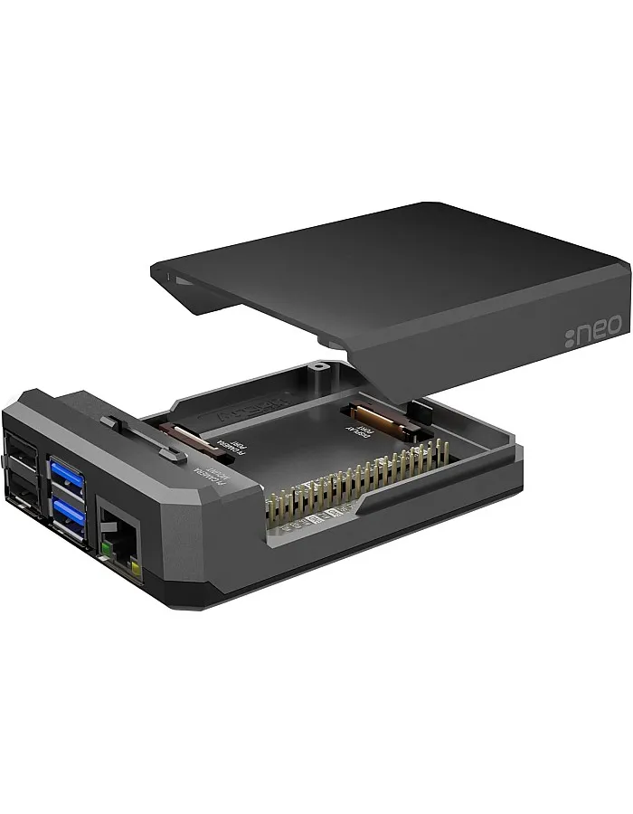 Argon NEO Raspberry Pi 4 Case | All Aluminum