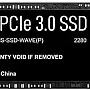Hikvision HIKSEMI WAVE(P) 256GB NVMe M.2 PCIe Gen 3 SSD Up to 1200MB/s, Internal Solid State Drive for Desktop Laptop Computer - with 3 years warranty support