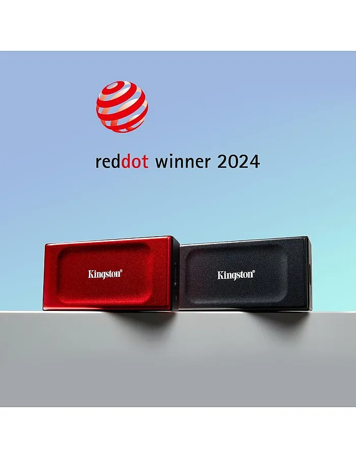 هارد SSD رقمي خارجي من كينجستون بسعة 1 تيرابايت، XS1000