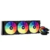 REDRAGON CCW-3014 360mm Liquid CPU Cooler with ARGB Lighting, Triple PWM Fans (Up to 2200 RPM), 78.5 CFM Airflow & Quiet Pump – High-Performance Cooling for Gaming & Workstations
