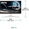 بين كيو شاشة العاب موبيوز EX251 24.5 انش FHD 220Hz 1ms GTG، AMD فري سينك DP 1.2 HDMI 2.0 USB 99% sRGB AMD فري سينك AI وضع اللعب قاعدة بيانات ملونة 2.5 واط مكبرات صوت مدمج