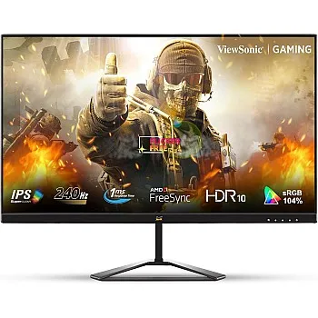 ViewSonic VX2779A-HD-PRO Gaming Monitor 27 inch | Full HD |240Hz |1ms response |AMD FreeSync | NVIDIA G-Sync Compatible| HDR10| flicker-free | blue light filter | EyeProTech | 3 Years Local Warranty