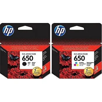 HP - Inkjet Printer Ink - 650 Group