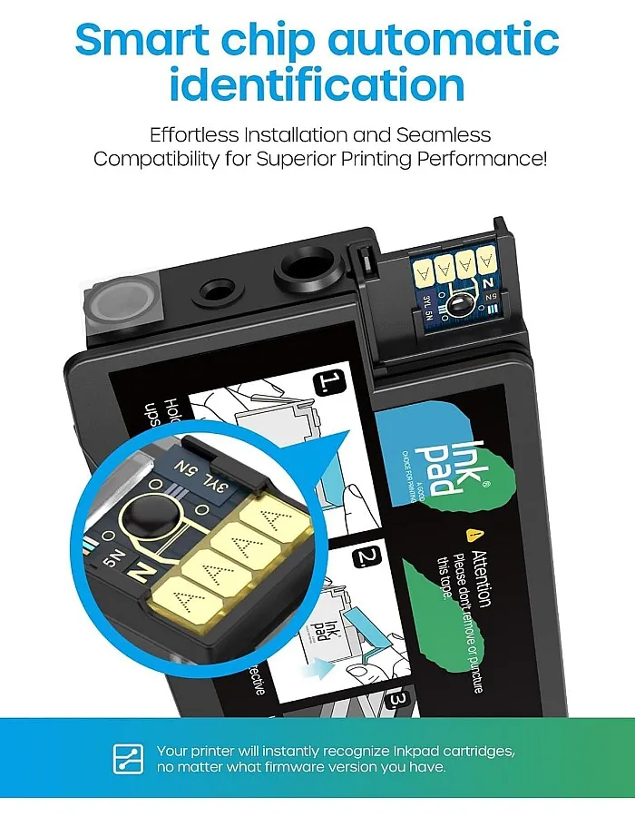 إنك باد خراطيش متعددة 963XL لطابعة اتش بي 963 963 XL واتش بي اوفيس جيت برو 9010 9012 9013 9014 9015 9016 9018 9019 9020 9022 9023 9025 9026 9026 9000 28 (أسود/ازرق سيان/ارجواني ماجن