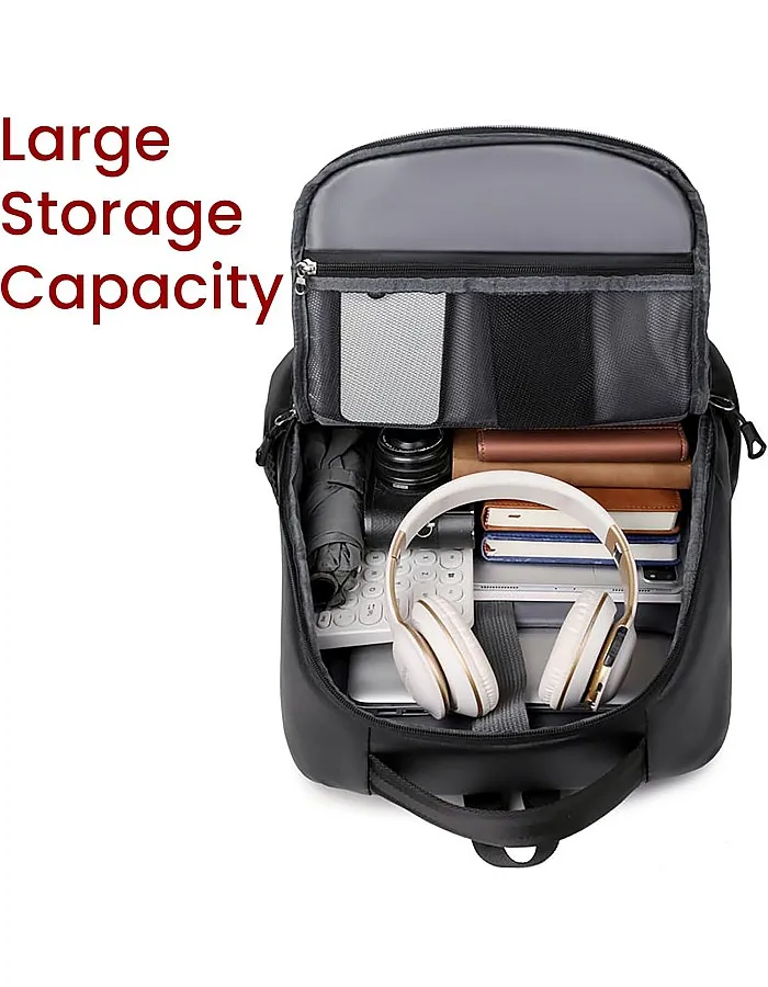 LEZOY Laptop Backpack With Large Storage Capacity & Multiple Pockets, Waterproof Durable Travel Backpack For Men & Women, For College, Business Or School.