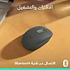 ماوس شامل تستخدم بكلتا اليدين تدعم بلوتوث وإضاءة ليد اي ار M196 من لوجيتيك (1000 نقطة في البوصة) W129172238