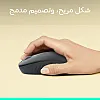 ماوس شامل تستخدم بكلتا اليدين تدعم بلوتوث وإضاءة ليد اي ار M196 من لوجيتيك (1000 نقطة في البوصة) W129172238
