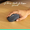 ماوس شامل تستخدم بكلتا اليدين تدعم بلوتوث وإضاءة ليد اي ار M196 من لوجيتيك (1000 نقطة في البوصة) W129172238