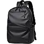 Qiccijoo Laptop Backpack for Men or Women, Water Resistant Travel Backpacks,Fashion Slim Durable College School Backpacks Fits 15.6 Inch Laptop Business Travel Anti Theft Bookbag Gift(Black)