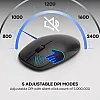 Rapoo 9320M Bluetooth 4.0, 5.0 + 2.4G Wireless Multi-Mode Keyboard Mouse Combo, Aluminum Base, 2400 DPI, 10M Range, Compact Dark Grey