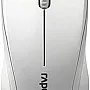 Rapoo N1200 Silent Wired Mouse, 1000 DPI 5ft Cord Quiet Button Optical Computer Mouse, Left Right Hand Use, for Laptop Chromebook Mac Notebook, Matte White