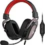 Redragon h510 zeus wired gaming headset - 7.1 surround sound - memory foam ear pads - 53mm drivers - detachable microphone - multi platforms headphone - works with pc, ps4/3 & xbox one/series x, ns