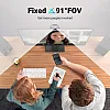 UGREEN Webcam 2K 30FPS Full HD, Webcam with Dual Microphone, 91° Field of View, Privacy Protection, Auto Focus, Automatic Light Correction, Stereo Sound, Plug & Play, PC Camera for Windows MacOS
