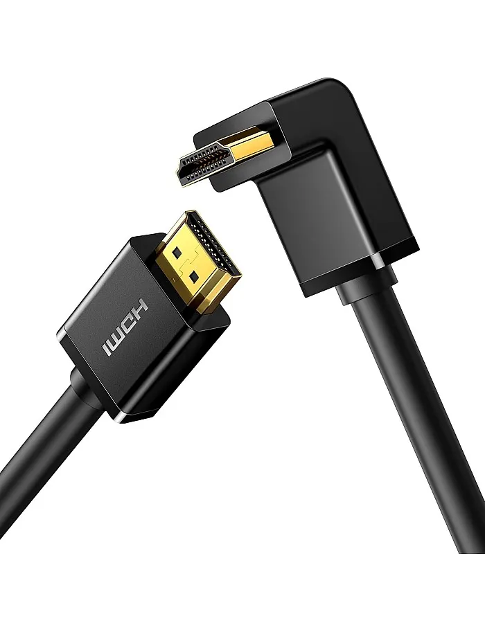 Ugreen HDMI Cable Right Angle 90 Degree 2M - HD103 - Black