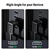 Ugreen HDMI Cable Right Angle 90 Degree 2M - HD103 - Black