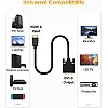 Mepsies HDMI to DVI Adapter Cable 1.5m, HDMI A to DVI-D (24+1) Bi-Directional 1080P Full HD Cable Compatible with PC, Raspberry Pi, TV Box, Monitor, Projector, Xbox, PS3/4/5 and More