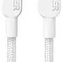 Anker A81A5 Braided USB-C to Lightning Cable, MFi Certified, 0.9m Fast Charge(3FT) combatiable with Lightning device, including a wide range of iPhones, iPads, and AirPods - White