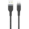 كيبل مايكرو من سلسلة بلاتنيوم ويفو، 1.2 م – اسود، USB، لمحول الشحن