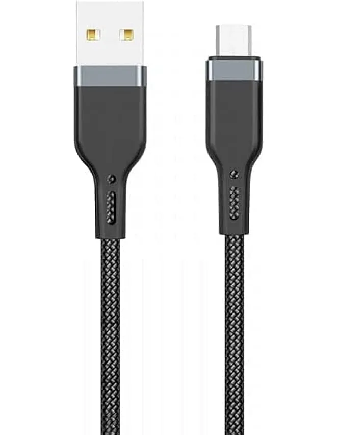 كيبل مايكرو من سلسلة بلاتنيوم ويفو، 1.2 م – اسود، USB، لمحول الشحن