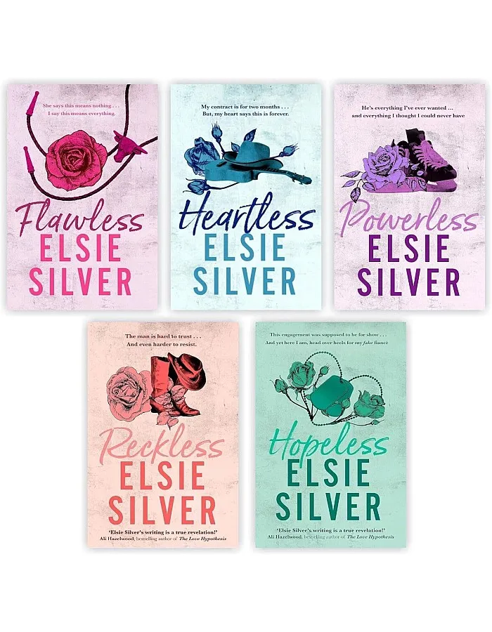 Chestnut Springs Series by Alci Silver Book Set 5 Books: Flawless, Heartless, Powerless and MoreBrand : generic