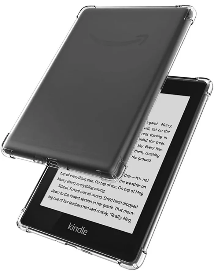 Fekra Clear Case for 6.0 inch Kindle Basic 11th Generation 2024 & 2022 Release 6