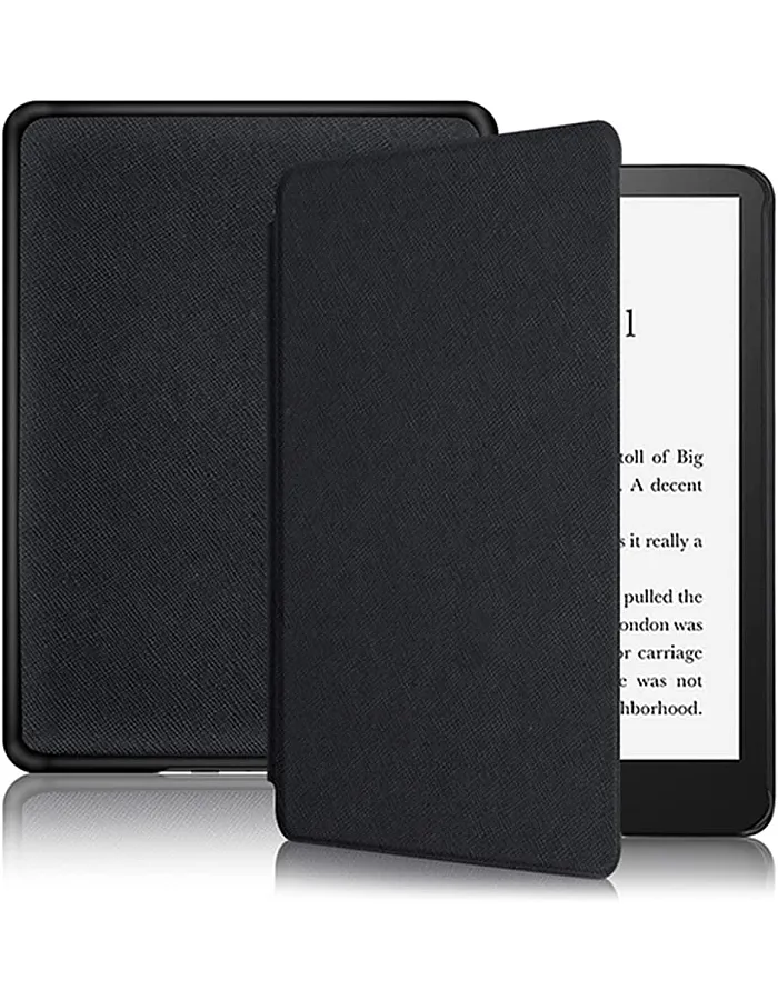 NW Slim Hard Back Protective Smart Cover with Auto Wake/Sleep Function (Black)