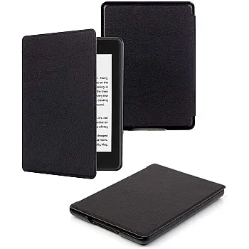 حافظة فاخرة من الجلد الصناعي لجهاز Kindle Paperwhite الجيل 11 واصدار Kindle Paperwhite المميز (6.8 انش، اصدار 2021) - غطاء مع خاصية التنبيه/السكون التلقائي (اسو