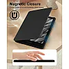 حافظة فاخرة من الجلد الصناعي لجهاز Kindle Paperwhite الجيل 11 واصدار Kindle Paperwhite المميز (6.8 انش، اصدار 2021) - غطاء مع خاصية التنبيه/السكون التلقائي (اسو