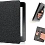 Premium Pu leather Case for Kindle Paperwhite 11th Generation and Kindle Paperwhite Signature Edition (6.8 inch, 2021 Release) - Cover with Auto Wake/Sleep (Black with Hand)