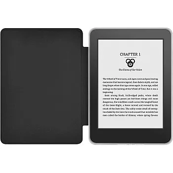 حافظة فاخرة من جلد البولي يوريثين لجهاز Kindle Paperwhite الجيل 11 واصدار Kindle Paperwhite المميز (6.8 انش، اصدار 2021) - غطاء مع خاصية التنبيه/السكون التلقائ