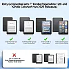 T Tersely Slimshell Case Cover for All-New Kindle Paperwhite (11th Generation-2021,17 cm) or Kindle Paperwhite Signature Edition, Smart Shell Cover with Auto Sleep/Wake - Black